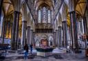 The stunning interior of Salisbury Cathedral, by Sonia Jane Smith