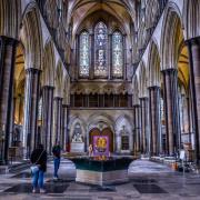 The stunning interior of Salisbury Cathedral, by Sonia Jane Smith