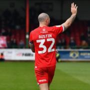 Charlie Austin says goodbye to Swindon Town for the second time