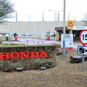 Honda plant south gate..Pic - gv.Date 5/2/19.Pic by Dave Cox.