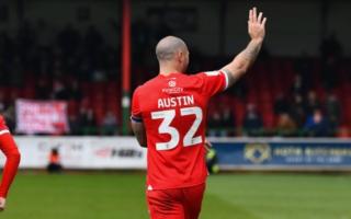 Charlie Austin says goodbye to Swindon Town for the second time