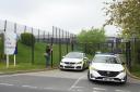 Police outside the Birley Academy in Sheffield, South Yorkshire (Dominic Lipinski/PA).