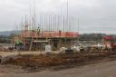 Nearby construction for the Rowden Park Garden Village development is already underway.