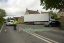 Traffic chaos near Trowbridge as emergency services attend crash