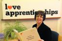 Wiltshire College's 100 in 100 manager Jo Brewer is now studying for her NVQ Level 5 management apprenticeship