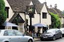 The White Hart at Castle Combe is a lively village pub