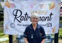 Sue Cox on her last day at Allenbrook Care Home