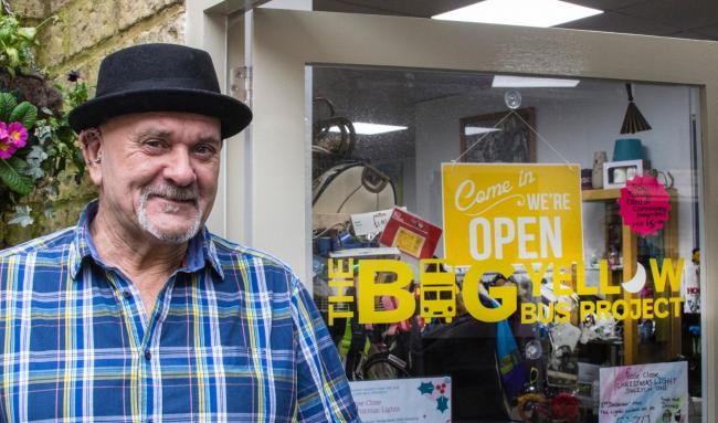 Gerry Watkins is the founder of The Big Yellow Bus Project