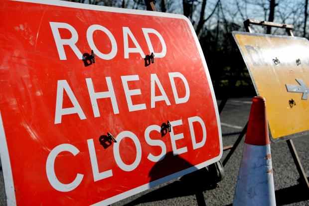 A number of road closures are set to be in force across Swindon