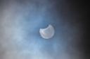 Richard Bradshaw snapped the partial solar eclipse at Avebury Manor
