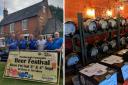 Pictures from last year's Wanborough Beer Festival in September