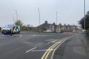 Police have closed Bridge End Road, Swindon