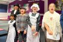 Rehearsals for Tiny Tim's Christmas Carol, the first public show from new Swindon theatre school Espirt Performing Arts