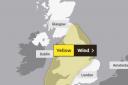 The Met Office has issued a yellow weather alert