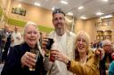 L-r Catherine Tebb, Steve Ruddick and Anne Ruddick at the 26th Chippenham beer festival
Siobhan Boyle (SMB1537/9)