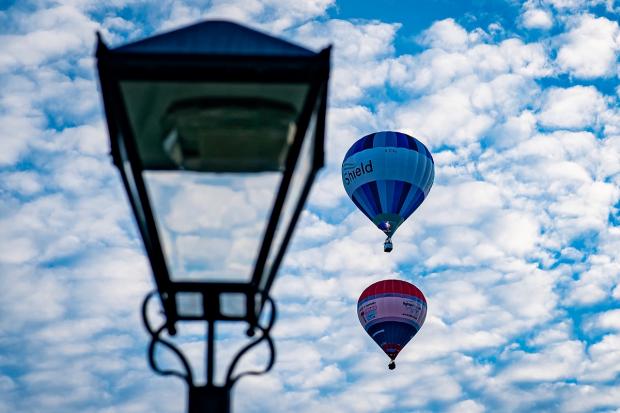 This Is Wiltshire: Why not choose an experience gift such as a hot air balloon ride. Picture: PA