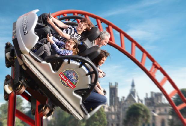 This Is Wiltshire: For thrill seekers, tickets to Alton Towers makes a great gift. Picture: Alton Towers