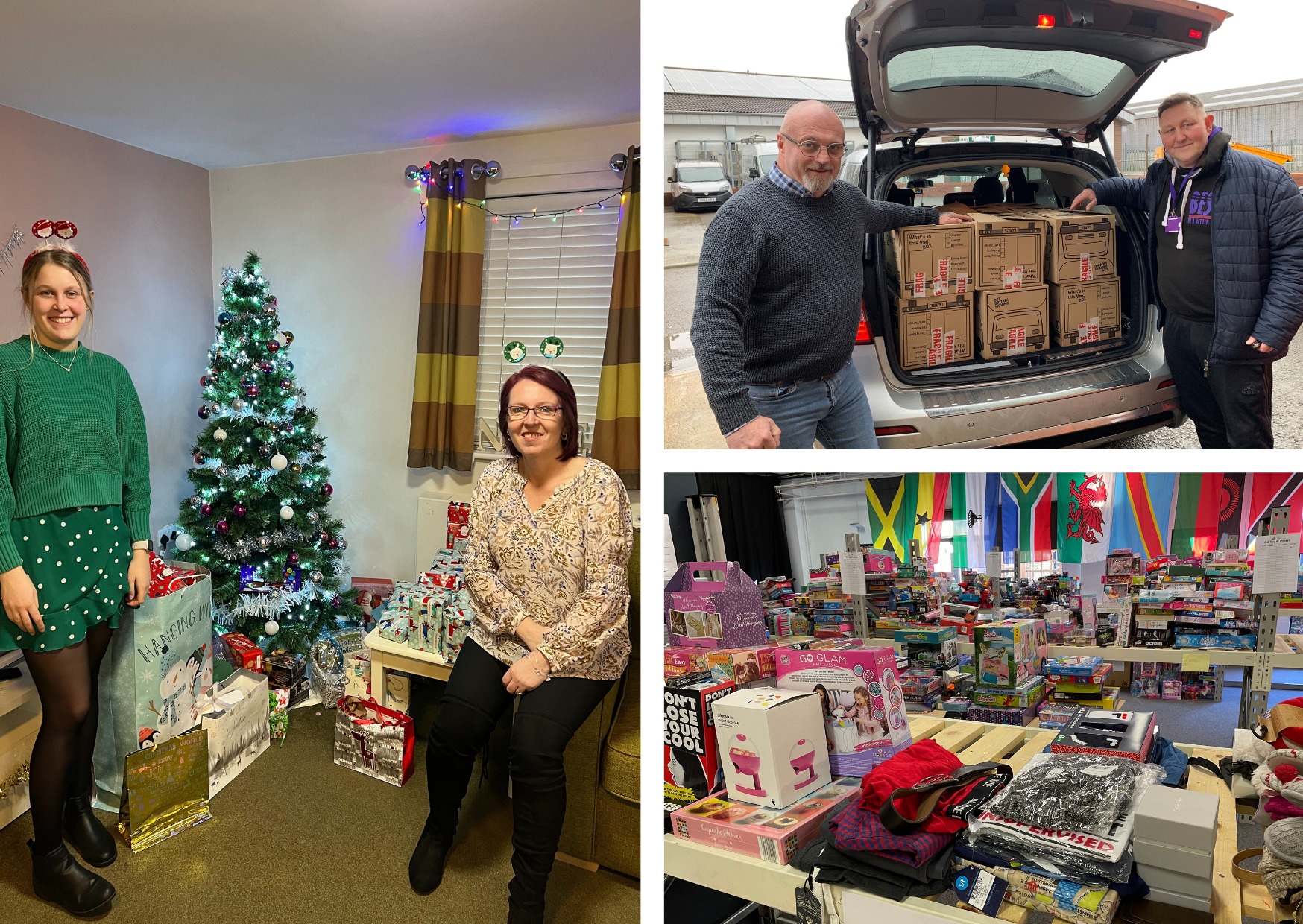 MERRY CHRISTMAS: Generous Swindonians provide hundreds of presents and meals to families in need - Vimarsana News