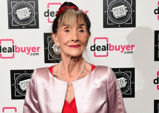 This Is Wiltshire: Best known as Eastender Dot Cotton, Actress June Brown, has been awarded an OBE. Picture: PA