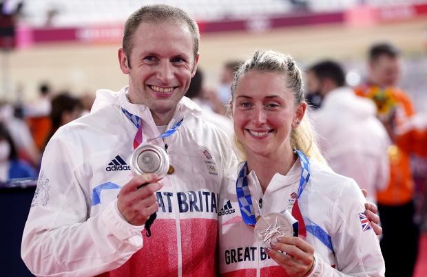 This Is Wiltshire: Jason and Laura Kenny are receiving a knighthood and damehood. Picture: PA