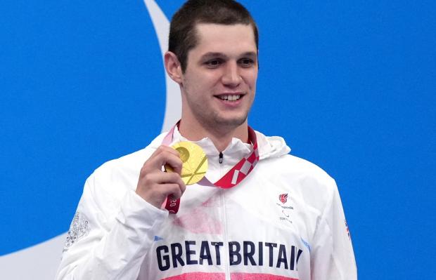 This Is Wiltshire: Reece Dunn has been made an MBE for services to swimming. Picture: PA
