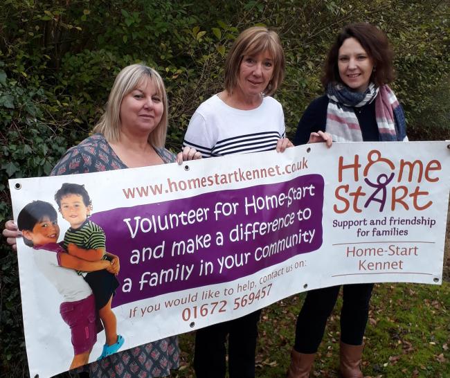 Home-Start Kennet has been awarded £15,000 over three years by Wiltshire Community Foundation to help fund its support for young families