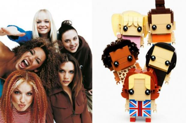 This Is Wiltshire: Real Spice Girls vs LEGO Spice Girls. Credit: Rankin/ LEGO