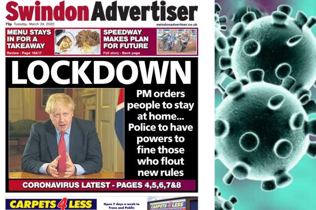 Two years since first Covid lockdown began - How the Adver covered it