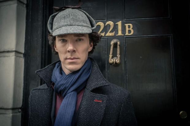 This Is Wiltshire: Benedict Cumberbatch as Sherlock Holmes (PA)
