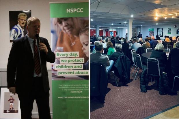 Swindon Town legend helps raise almost £10,000 for NSPCC with fan event