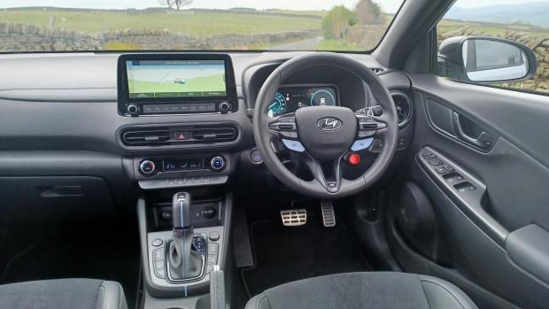 This Is Wiltshire: The Kona N's sporty interior is also appealing 