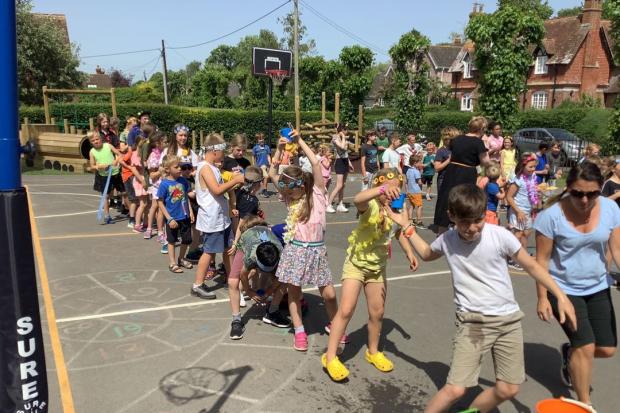Reading makes a splash at Wiltshire primary school