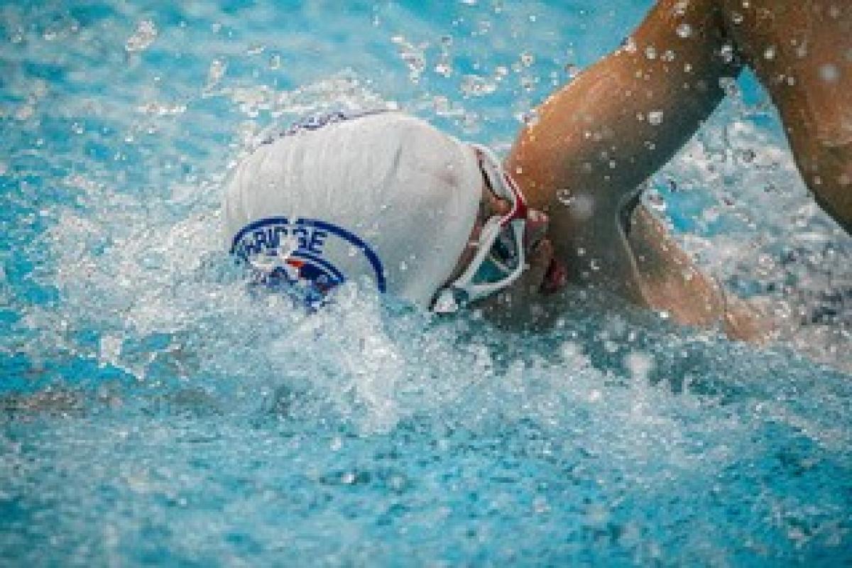 One of the Trowbridge ASC swimmers in action. Photo: Marc Bolwell