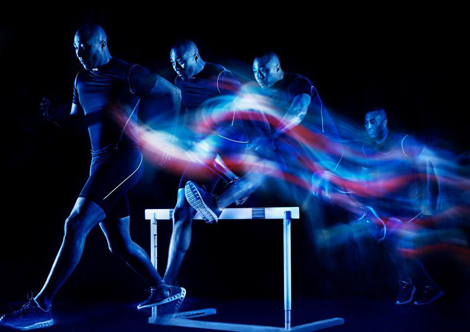 Colin Jackson featured by Rankin in new London 2012 exhibition at the Museum of London (Open 2-13 May, free entry).